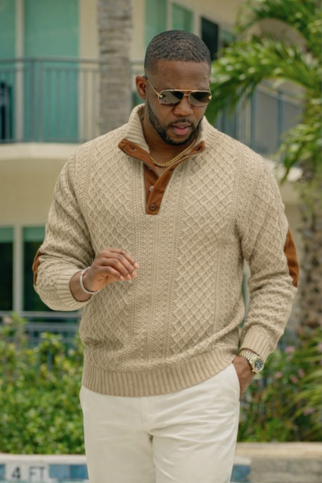 Montere Heritage Knit Quarter-Zip