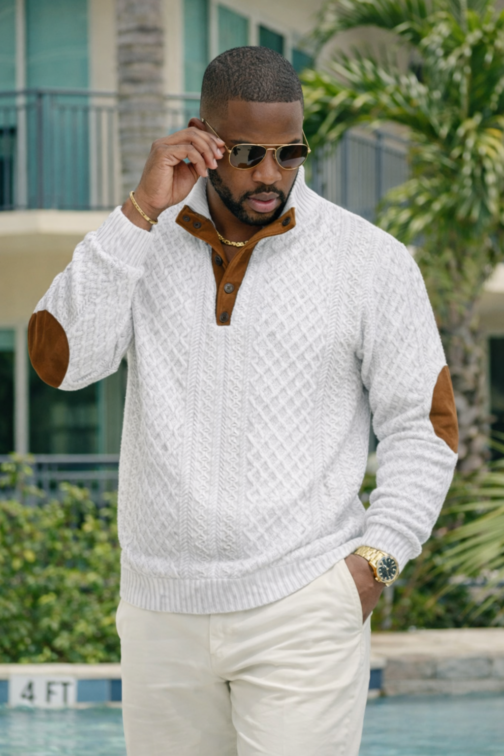 Montere Heritage Knit Quarter-Zip