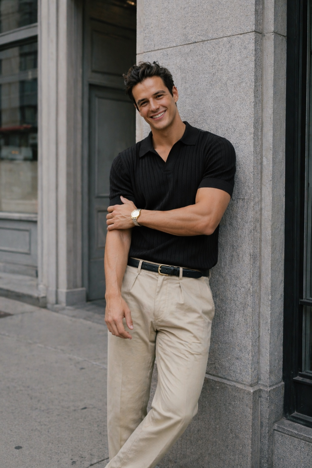 Montere Signature Rib Polo