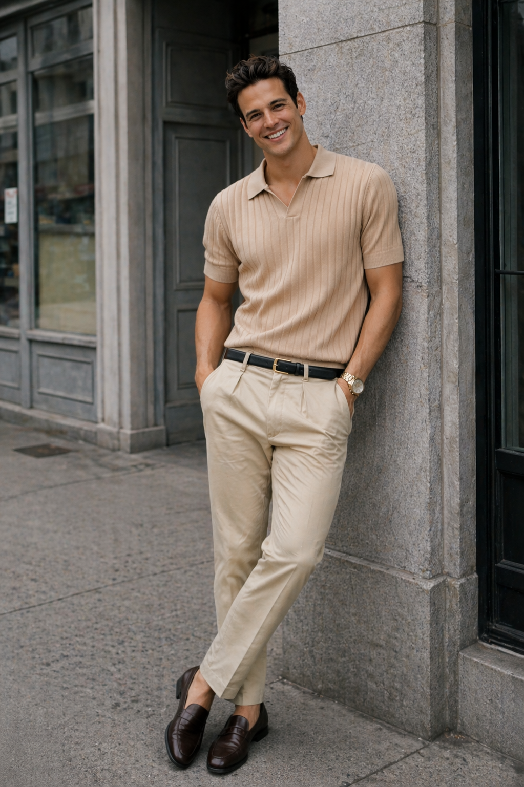 Montere Signature Rib Polo