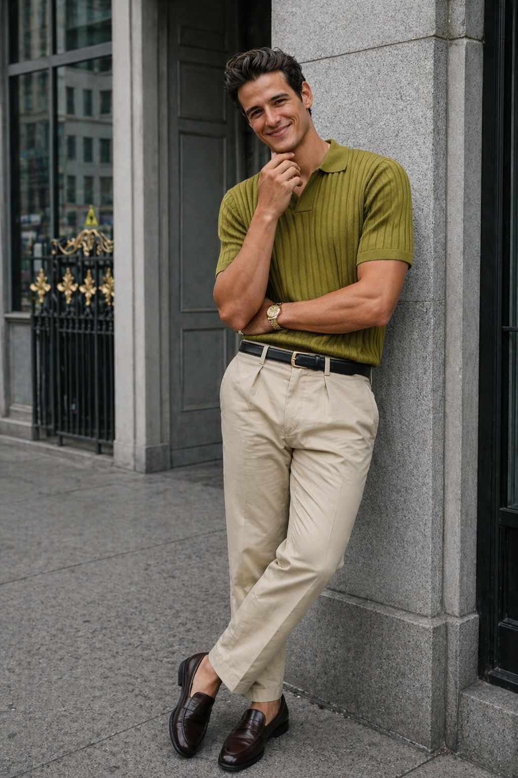 Montere Signature Rib Polo